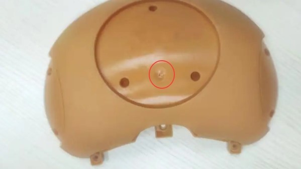 使用三板模小水口的产品