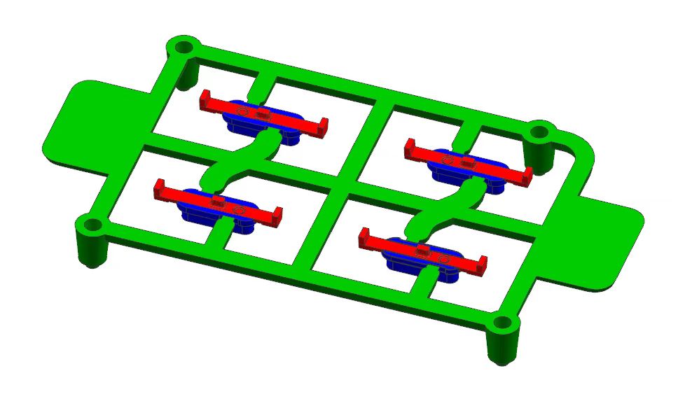 a) 产品3D图